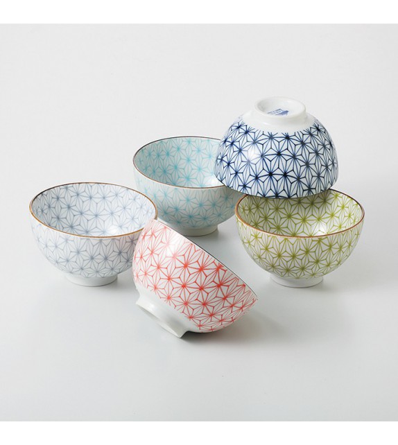 Set of 5 bowls "sachiko"