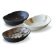 Set of 3 Japanese ceramic dish