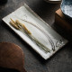 Japanischer Porzellanteller mit elegantem design für eine raffinierte Präsentation