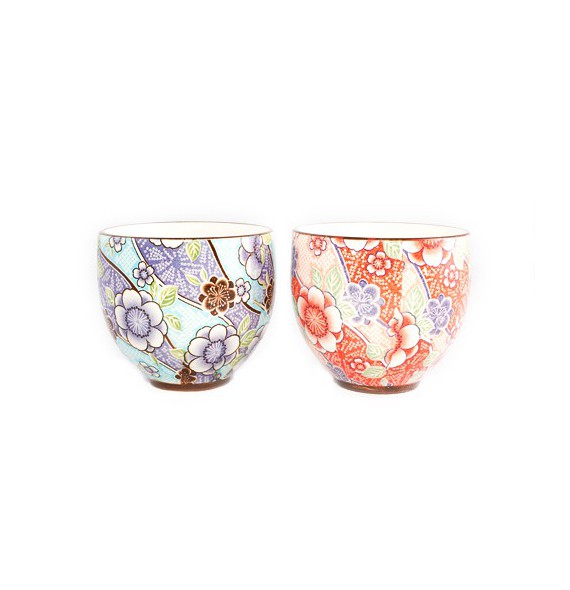 Set of 2 tea cups tsubaki