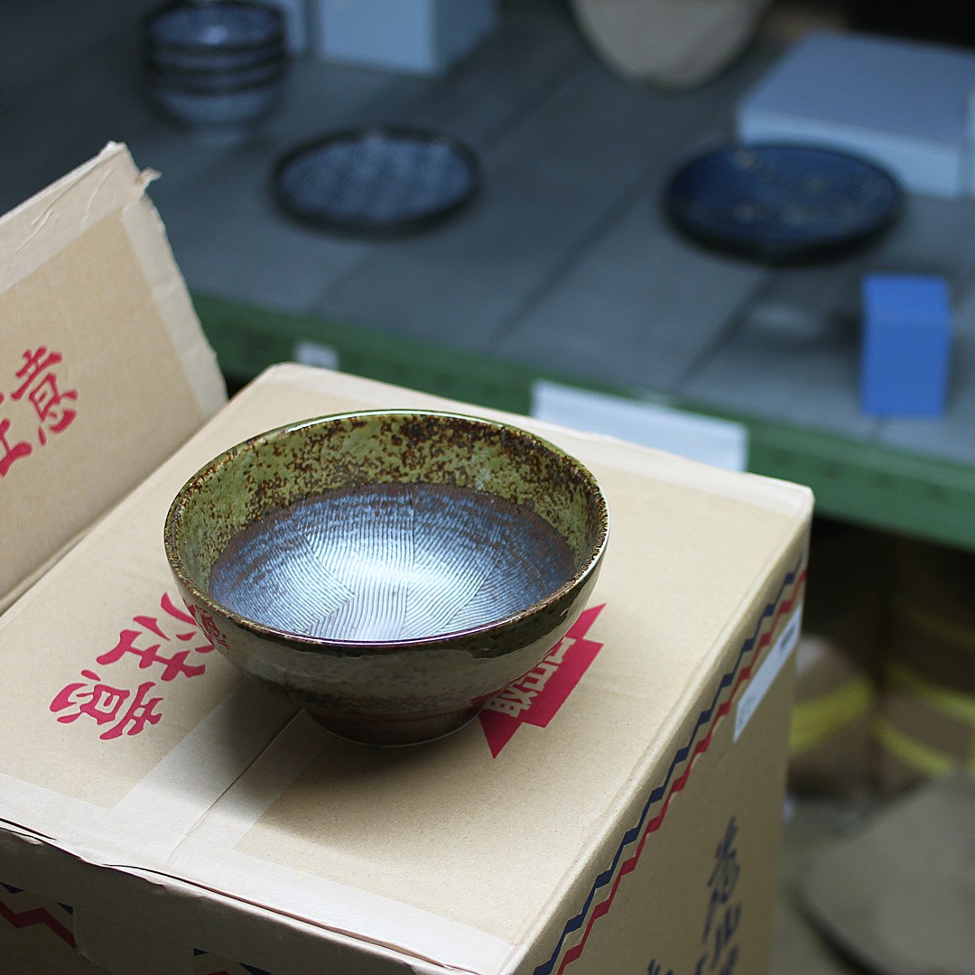 Ciotola suribachi giapponese in ceramica bianca, SHIRO