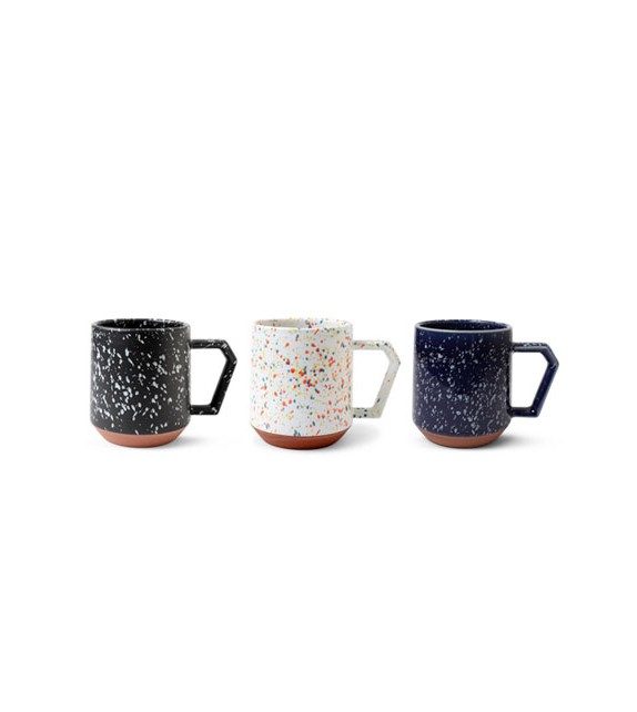Mug, modern porcelain with the unit